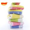 Toalla infantil de gasa jacquard 14 hilos hilo de color caricatura jardín de infantes bebé lavado algodón jacquard lana pequeña toalla infantil