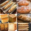 Linha de Produção de Baguetes Comerciais Amassador de Massa + Deslizador Hidráulico + Máquina Modeladora de Baguetes + Caixa de Fermentação + Caixa de Assar
