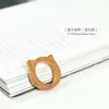 Venta al por mayor de fábrica Soporte para anillo de gato lindo de sándalo natural Lanyard para teléfono Cadena de teléfono corta exquisita Charm