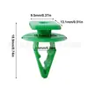 Clip de fijación de plástico para panel de coche Honda Acura Civic Accord hebilla de panel de puerta verde