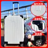 Mala de Viagem de Couro Personalizada de Grande Capacidade 28 Polegadas, 20 Polegadas, 24 Polegadas, Resistente e Durável, Mala com Cadeado de Senha, Mala de Viagem, Mala de Rodinhas, Mala