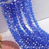 Cuentas planas de cristal hechas a mano, joyería de bricolaje, cuentas para pulseras, collares, accesorios, venta transfronteriza, cuentas de rueda, cuentas sueltas