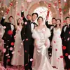Pequeno Tubo de Fogos de Artifício de Mão para Saudações de Casamento Fogos de Artifício Coloridos Especiais de Casamento Chuva de Pétalas Adereços de Foto para Atmosfera de Casamento