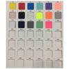 Tecido quadrado de poliéster 50D dupla face, pequeno, 100g, quadrado, absorvente, secagem rápida, para camiseta, roupa de maratona, tecido quadrado