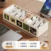 Caja Organizadora de Cables para Escritorio de Casa, Compartimentos Múltiples para Cables de Datos, Auriculares, Adaptadores de Corriente y Cables de Carga