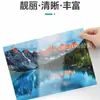 Papel Estucado de Alto Brillo de una Cara A4 Papel Fotográfico Impresión a Color por Inyección de Tinta Papel Fotográfico 135G200G 260Ga3 Papel Estucado Extendido