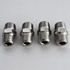 Conector Roscado Hexagonal Rosca Dupla Rosca Interna e Externa 1/4 Rápido 1/4Npt Adaptador Americano para Ferramentas Pneumáticas Transfronteiriço