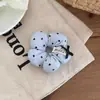 Gomita para Coleta de Niña Estilo Coreano, Color Dulce de Caramelo, Lazo de Corazón, Versátil, para Moño Infantil