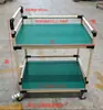 Carrito de plataforma rodante de material antiestático para taller, carrito de herramientas móvil, plataforma de trabajo de clasificación multifuncional