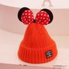 Gorro coreano para bebé, otoño e invierno, de algodón puro, bonito y súper lindo, de lana, para niña, con protección para las orejas para niño.
