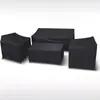 Tecido Oxford Espessado Conjunto de Quatro Peças para Móveis de Exterior Capa de Poeira Capa Protetora para Mesa e Cadeiras de Jardim Capa de Móveis Impermeável à Prova de Poeira