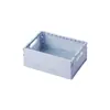 Caja de Almacenamiento Plegable para Escritorio del Hogar, Cosméticos, Papelería, Plástico, Organizador de Almacenamiento de Cocina para Artículos Varios, Cesta para Libros