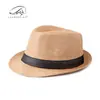 Sombrero de Lino Clásico para Playa para Hombres y Mujeres, Sombrero de Sol para Exteriores de Primavera y Verano, Sombrero Jazz para Personas de Mediana Edad y Mayores, Estilo Británico