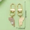 Colgante Creativo Lindo de Gatito de Aleación Llavero de Mini Coche Colgante Decorativo Bolso Joyería Popular Transfronteriza