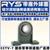 Rodamiento Rys para Eje Horizontal Ucph 204 205 206 207 208 209 con Superficie Esférica Exterior
