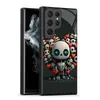 Venta Caliente Nórdica Muñeco Calavera Oscura Samsung S24Ultra Funda de Teléfono de Alta Transparencia Cubierta Completa S23 Funda Protectora de Cristal