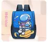 Mochila Infantil con Estampado de Conejo de Dibujos Animados, Bolso Escolar de Jardín de Infancia para Niños y Niñas, Mochila de Moda con Tema Espacial