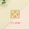 Fábrica de bordados elétricos de ouro e prata remendo de seda adesivos de roupas traje antigo Hanfu bordado adesivos de pano quadrado Xiangyun bordado apliques de engomar rendas