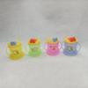 Botella de agua para niños con asa de fácil agarre, vaso de agua para bebé con tapa, pico de pato, vaso para beber para lactantes, juguete RS-2267
