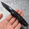 Navaja plegable del fabricante, Cuchillo de fruta portátil, Afilado y de alta dureza para supervivencia al aire libre, Adecuado para acampar, Disponible para venta al por mayor
