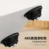 Set de 4 Ruedas Giratorias Adhesivas Universales para Cajas Organizadoras de Almacenamiento del Hogar, Base de Contenedor, Ruedas Universales de Bola Única
