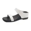 Sandalias romanas de verano 2026 para mujer, diseño vintage de nicho, con aumento interno de altura, versátiles para ir al trabajo, sandalias de punta abierta de moda con suela blanda