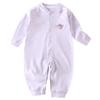 Ropa de una pieza para bebé, Algodón puro, Ropa para recién nacido, Ropa interior básica sin costuras para primavera y otoño, Pijamas, Ropa para salir