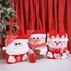 Bolsa de Regalo Navideña Transfronteriza, Bolsa de Manzana para Nochebuena, Bolsa de Regalo, Bolso de Mano, Bolsa de Caramelo de Dibujos Animados con Tapa abatible