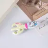 Novo clipe de cabelo garfo doce KT de desenho animado fofo, clipe de cabelo lateral estilo ins feminino, acessório de cabelo divertido