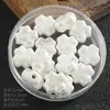Accesorios para Joyería DIY Macarrón Cuentas de Cerámica Trébol de Cuatro Hojas Colores Variados Cuentas Sueltas Material para Pulsera y Collar Accesorios con Cuentas