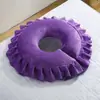 Salón de belleza cojín para pies cojín para piernas masaje masaje agujero de mesita de noche cojín en forma de U cojín de belleza cojín para acostarse posparto cojín para el pecho cojín para la cara