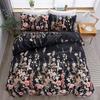 Textiles para el hogar transfronterizos Amazon Funda nórdica de cuatro piezas Ropa de cama de comercio exterior de tres piezas Funda nórdica