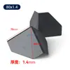 Protectores de Esquina de Plástico de Tres Lados, Protectores de Esquina Anticolisión para Cajas de Cartón, Protectores de Esquina para Muebles del Hogar, Envolturas de Esquina Anticolisión para Entrega Express