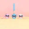 Llavero de Silicona de Bebé Llorando Billetera para Monedas Colgante de Bolso Mini Bolsa para Auriculares Pequeña Billetera Accesorios para Niños