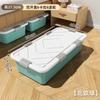 Caja de Almacenamiento Debajo de la Cama para Uso Doméstico, Organizador de Colchas, Caja Debajo de la Cama con Ruedas y Tapa, Caja de Almacenamiento de Ropa Extra Grande