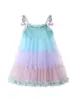 Vestido de Niña Verano 2026 Nuevo Falda Infantil Niña Pequeña Bebé de Tirantes Falda Voluminosa Vestido de Princesa de Verano