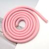En stock 8mm Color Equipaje Redondo Lanyard Lanyard para el Cuello Lanyard Pulsera Largo y Corto Bolso Teléfono Móvil Lanyard Bandolera