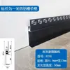 Rodapié Empotrado de Aleación de Aluminio con Yeso Pre-Empotrado, Zoclo de Piso en Forma de L, Rodapié Metálico Empotrado Invisible Oculto en Forma de H