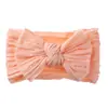 Nuevos Accesorios para el Cabello de Bebé Europeos y Americanos Diadema Banda para el Cabello de Nylon para Bebés Paquete de Cabello con Lazo Ancho Jacquard