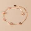 Nalan Plata S925 Fresco Dulce Estilo Simple Personalidad Diamante Pulsera Cilíndrica Pequeña de Cintura de Hombre S7177