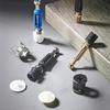 Uau Ferro Personalizado Conector de Acessórios Três-Em-Um Parafuso Porca Roda Excêntrica Fixador de Montagem de Gaveta de Guarda-Roupa de Cama