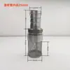 Manguera de tubería de agua pantalla de filtro de extremo de bomba de agua cabeza extraíble filtro de acero inoxidable 304 malla de acero inoxidable filtro de envío gratuito