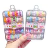 Gomas para el pelo tipo cable de teléfono para niños, aptas para bebés, alta elasticidad, gomas para el pelo de colores dopamina para cabello rizado de niñas
