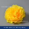 Flor amarela artificial parede de flores de casamento decoração de carro de casamento guirlanda de chapéu de palha acessórios de cabelo jardim de bolo acessórios frescos