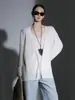 Nuevo Estilo Primavera y Verano Chaleco Cardigan de Punto de Acetato de Gama Alta para Mujer Falda de Caída Relajada Conjunto de Ropa Casual para el Trabajo