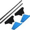 Haste de Limpeza para Flauta Ferramenta de Limpeza para Instrumentos de Sopro Combinação de Conjunto com Haste Sonda para Flauta Haste de Limpeza + Pano