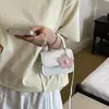 Bolso pequeño cuadrado de estilo coreano de nicho para mujer, nuevo bolso de mano mini simple de moda de lunares versátil para el trabajo, bandolera para niños de moda