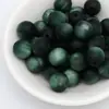 Outono e inverno novo contas redondas com efeito olho de gato fosco contas soltas pulseira DIY acessórios para colar feitos à mão materiais