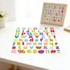 Tarjetas de Juego de Ortografía de Palabras con Letras Inglesas Mayúsculas y Minúsculas Arcoíris Transfronterizas para Niños para Aprender y Practicar la Ortografía con Pegatinas Adhesivas