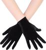 Guantes de Terciopelo Super Largos para Dama de 70 cm Transfronterizos Largos hasta el Hombro Elásticos Años 20 Melindrosa Fiesta Ópera Fiesta